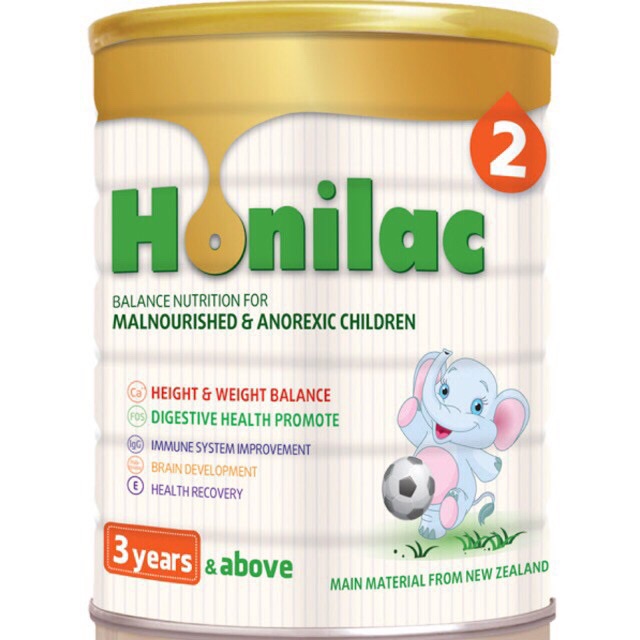 Combo 3 lon Sữa Honilac đủ số 900g