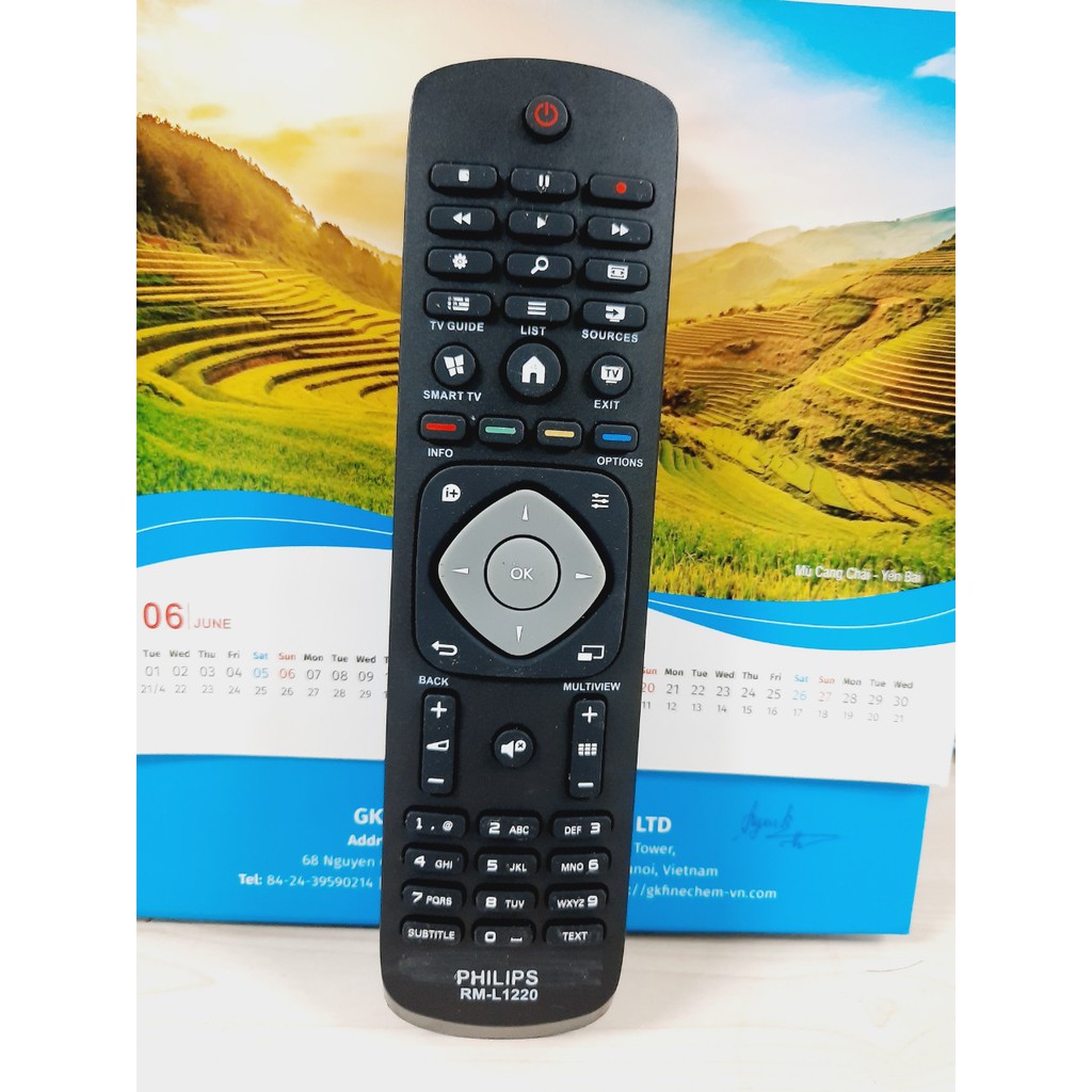 Remote Điều khiển TV Philips đa năng các dòng tivi Philips LCD/LED/Smart TV- Hàng tốt tương thích 100%Tặng kèm Pin