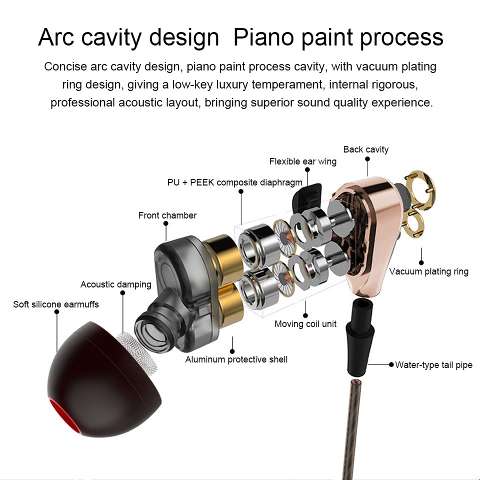 Tai Nghe Nhét Tai Jack 3.5mm Bass Trầm Có Micro Tiện Dụng