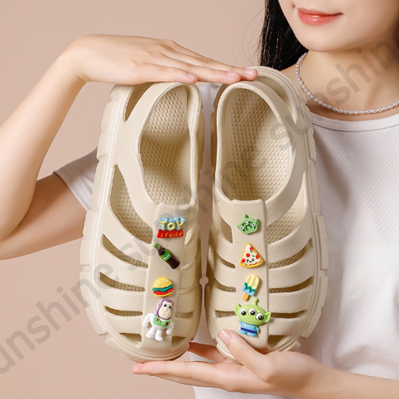 Sandal roman AYUER đế dày tăng chiều cao thời trang mùa hè 2022