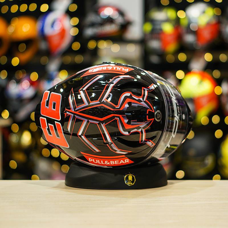 Tem Trùm Dán Nón Fullface Shoei 93 Nhện