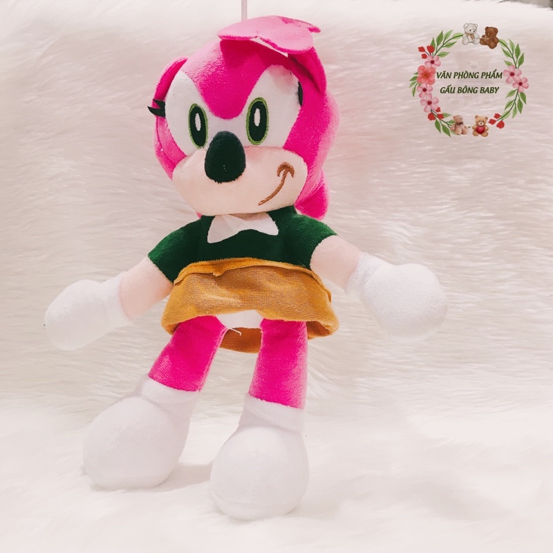 Thú bông nhím Sonic  - Gấu bông nhím Sonic và những người bạn