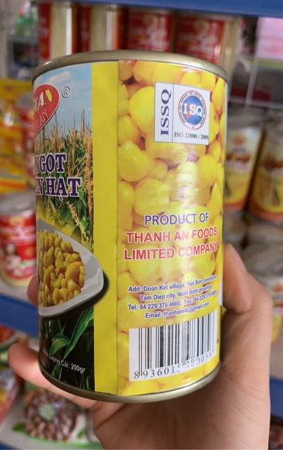 Ngô Ngọt Non Nguyên Hạt Asia 200g Mới Nhất