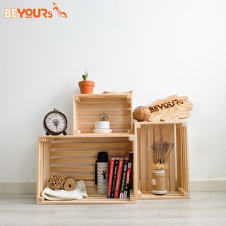 Thùng Gỗ Pallet Kệ Đa Năng Decor BEYOURs Wood Case