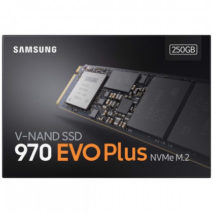 [Mã 255ELSALE giảm 7% đơn 300K] Ổ Cứng SSD Samsung 970 EVO Plus M2 250GB - Chuẩn giao tiếp PCIe Gen 3×4 | WebRaoVat - webraovat.net.vn