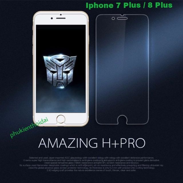 IPhone 7 Plus / 8 Plus kính cường lực Nillkin Amazing H+ Pro loại tốt nhất