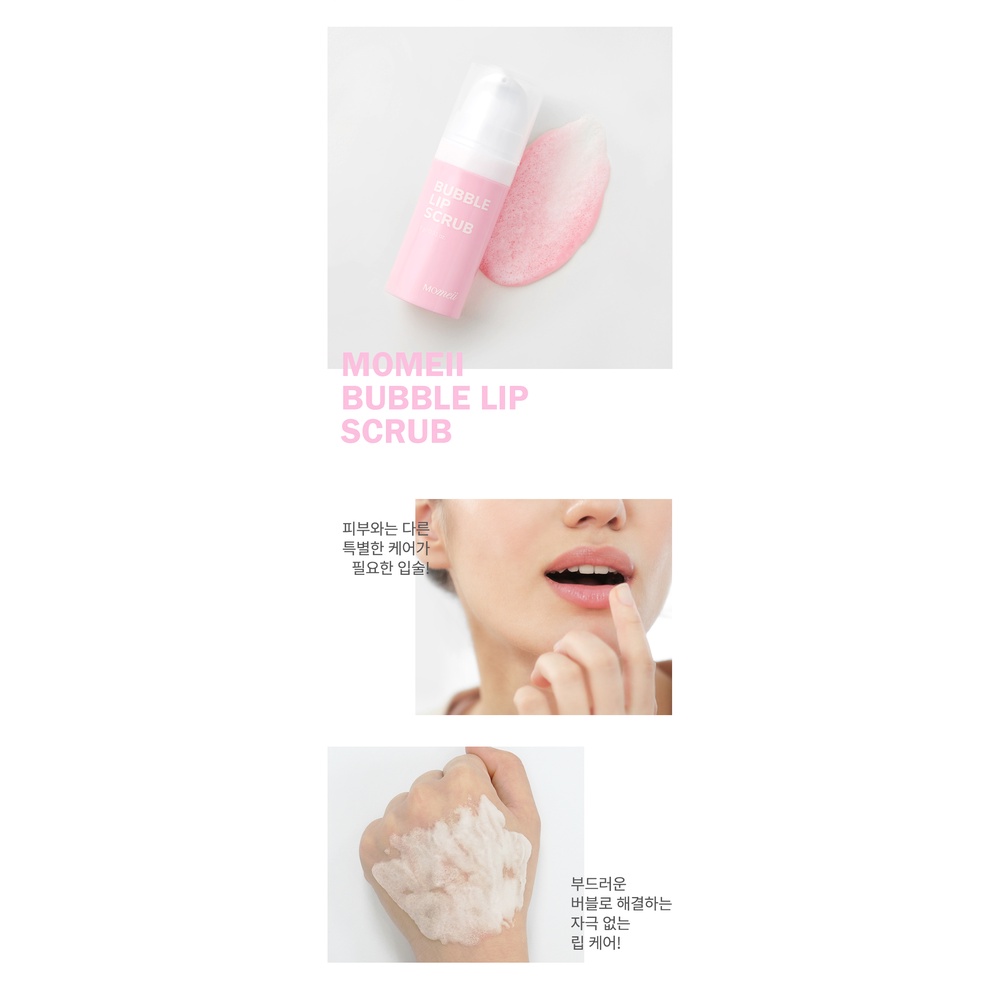 [Chính hãng] TẨY DA CHẾT MÔI BUBI BUBI LIP (HÀN QUỐC) [CiCa cosmetic]