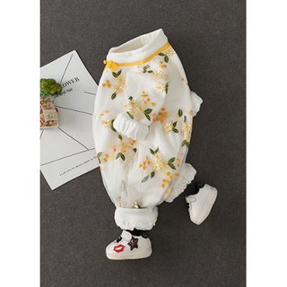 Bodysuit Tết Cho Bé Gái Hoa Mai