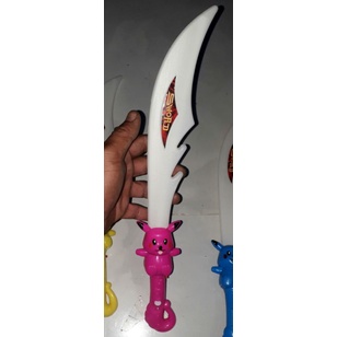 Một thanh_Đao bằng nhựa dài 38cm có nhạc và đèn led rất đẹp