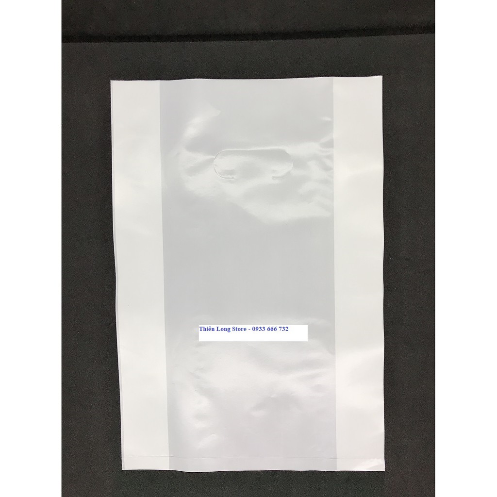 Túi nilon HD Loại 01 - màu trắng, mỏng, dai, đẹp, Chuyên dụng cho in ấn quảng cáo (01kg)