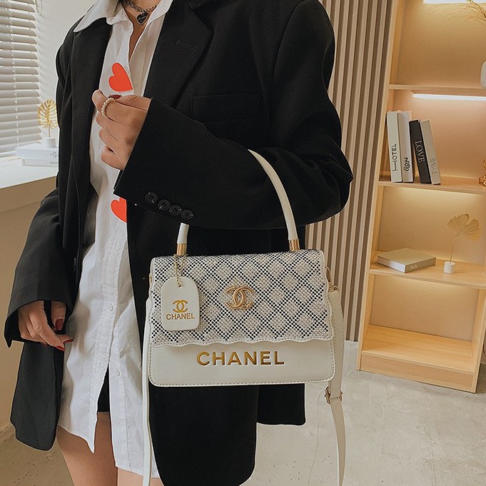 Túi xách nữ 💖 𝑭𝑹𝑬𝑬𝑺𝑯𝑰𝑷 💖 đeo chéo , đeo vai , kẹp nách , da thật , đính đá kim cương , cao cấp , CHL