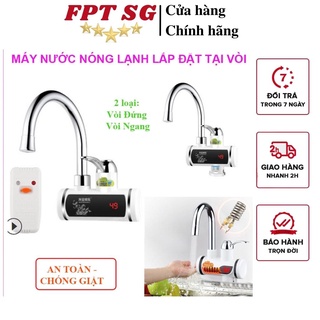 Máy nước nóng lắp đặt tại vòi cao cấp - nhỏ gọn tiên lợi, làm nóng trực tiếp, chống giật, an toàn tuyệt đối