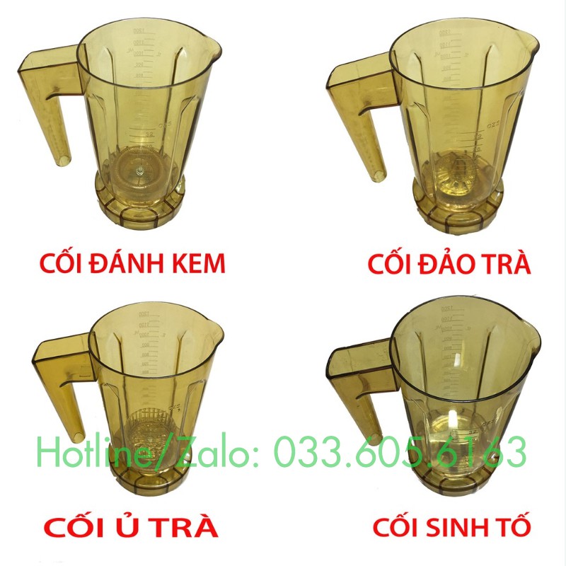 Trọn bộ Cối phụ cho máy đảo trà Blenders 816