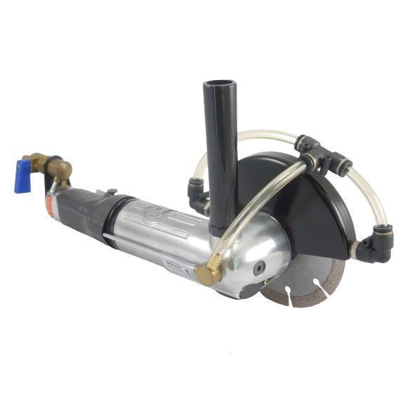Máy cưa, cắt đá nước bằng khí nén GPW-215C, tay cầm bên trái ,12000vòng/phút hiệu Gison Đài Loan Chính Hãng