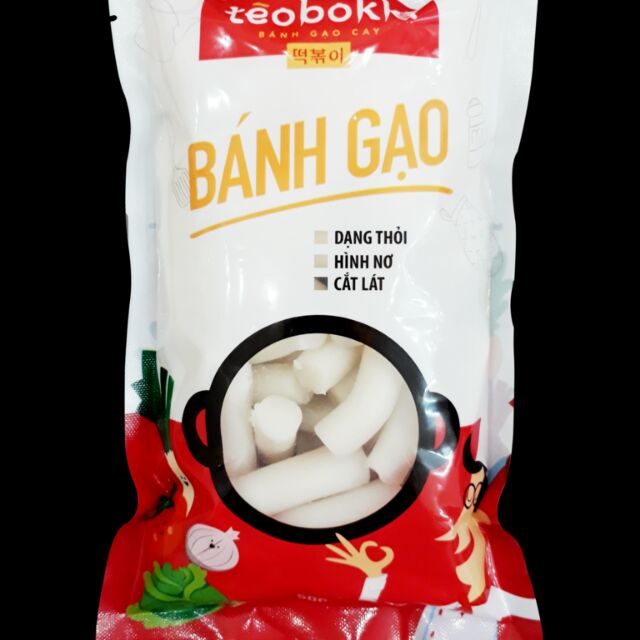 Bánh Gạo Cay Hàn Quốc 500g / Tteokbokki