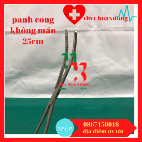 [Hàng Cao Cấp] Panh Cong Không Mấu 25cm Hàng Parkistan-Pen Y Tế