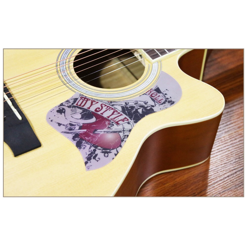 Miếng Dán Chống Trầy đàn Guitar - Hoạ tiết mềm mại - Cá tính