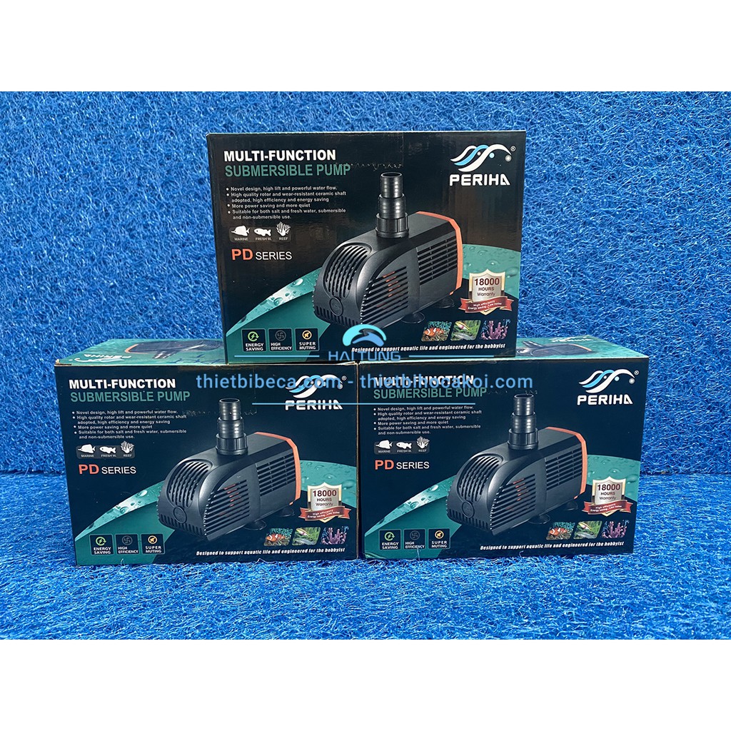 Bơm đẩy thế hệ mới Periha PD4200 PD 5200 PD6200 PD7200 PD8200. Máy bơm lọc nước cho hồ Koi, bể cá cảnh
