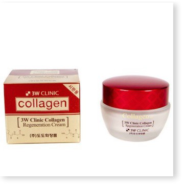 [Mã giảm giá] Kem dưỡng săn chắc da chống lão hóa 3W Clinic Collagen Regeneration Cream 60ml