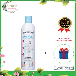 Xịt Khoáng Cấp Ẩm Làm Dịu Da Evoluderm 400ml,Xịt Khoáng Dưỡng Da Se Khít Lỗ Chân Lông