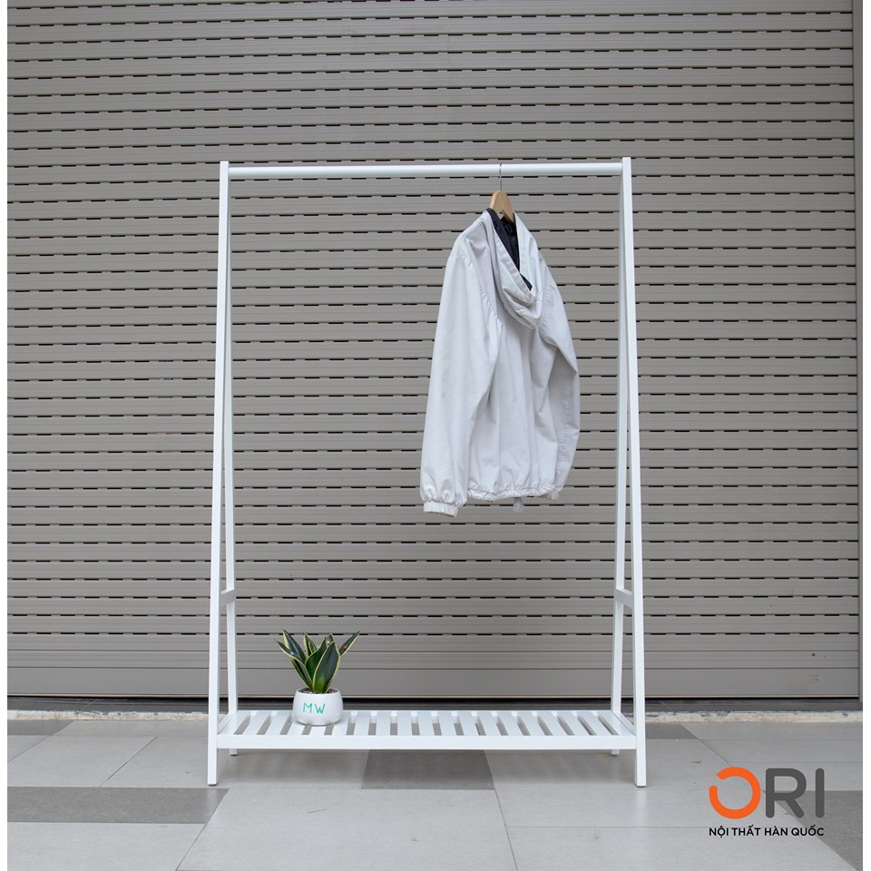 GIÁ TREO QUẦN ÁO HÀN QUỐC 1 TẦNG SIZE L - A HANGER 1F SIZE 1 MÉT - ORI NỘI THẤT HÀN QUỐC