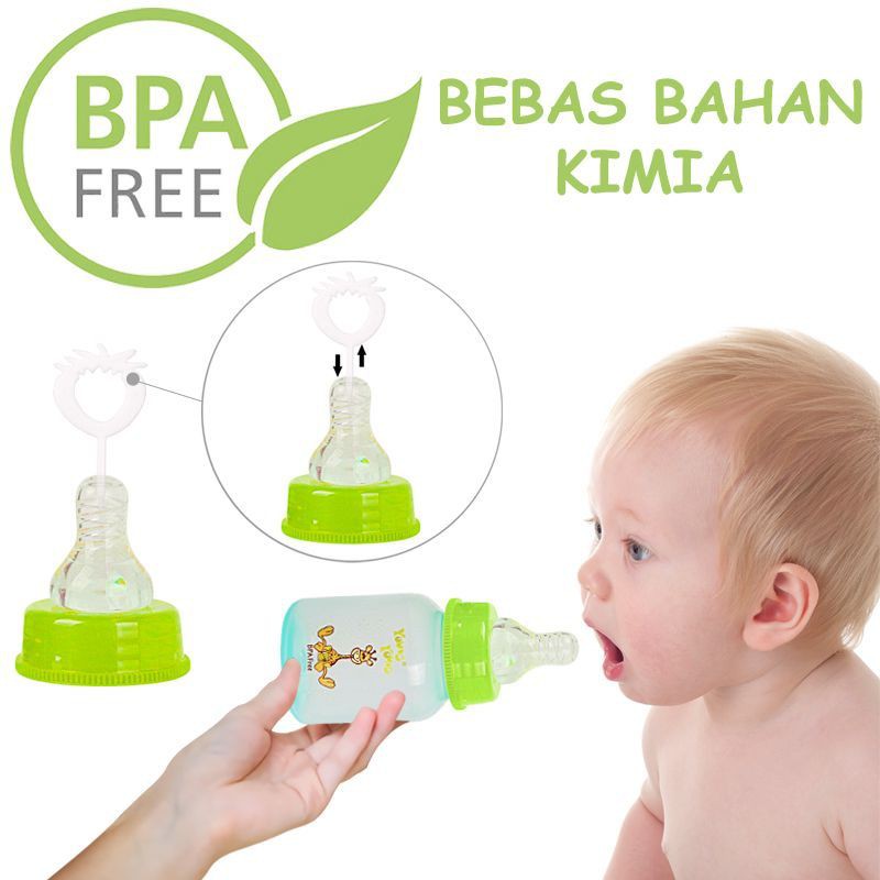 Bình Sữa Dung Tích 90ml Không Chứa Chất Hóa Học Il-818