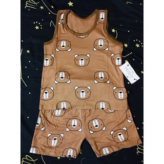 bộ 3 lỗ gấu cotton cho bé
