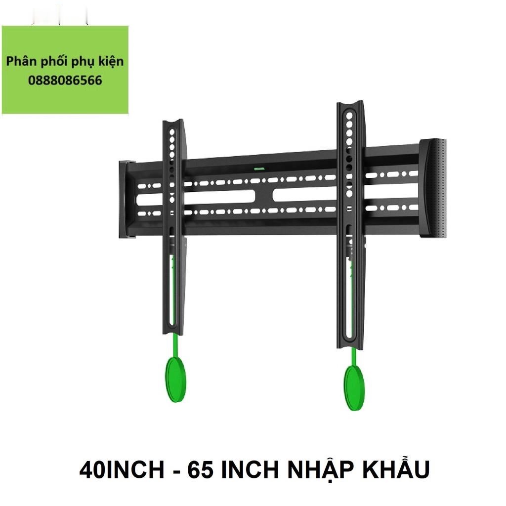 Giá treo tivi, kệ treo tivi, khung treo tivi thẳng tường dày đẹp cho mọi hãng tivi từ 14inch-65inch