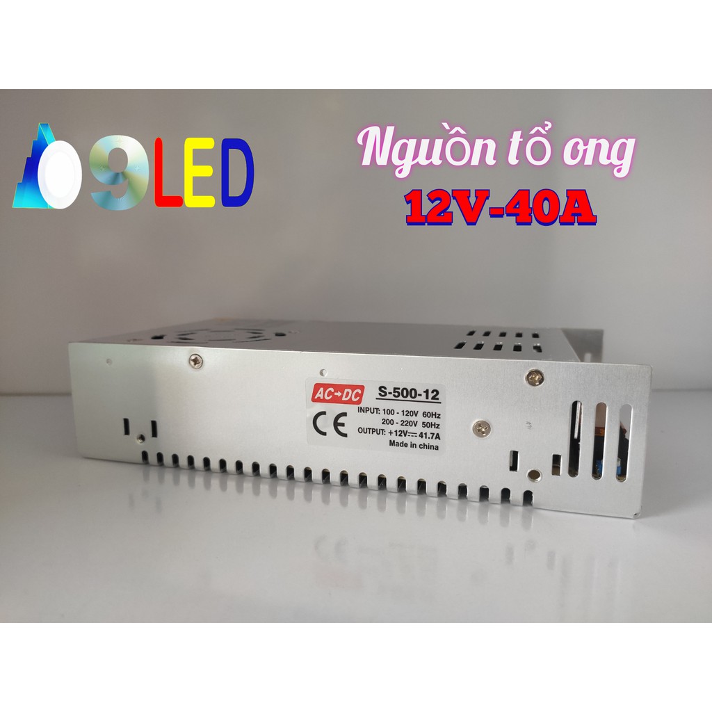 Nguồn Tổ Ong 12V-40A