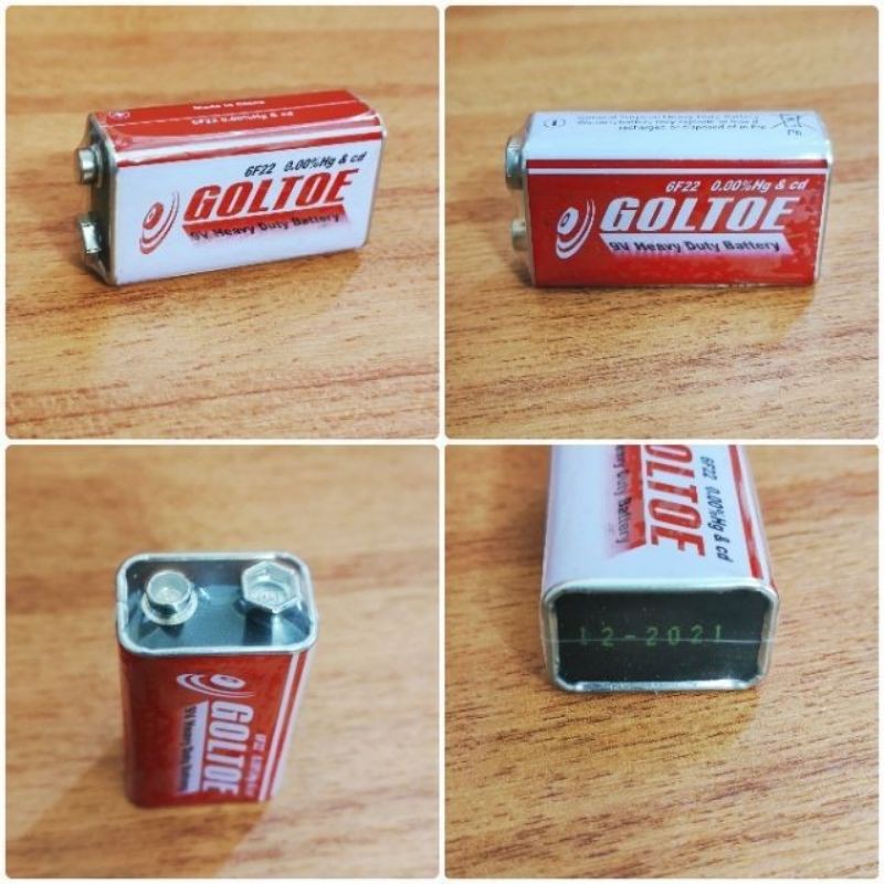 PIN VUÔNG 9V GOLIFF THÔNG DỤNG