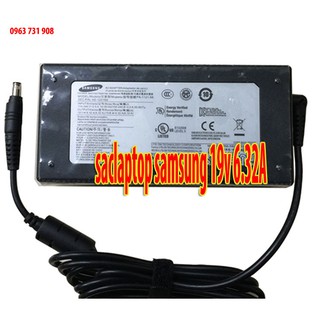 Sạc laptop samsung 19v 6.32A chính hãng