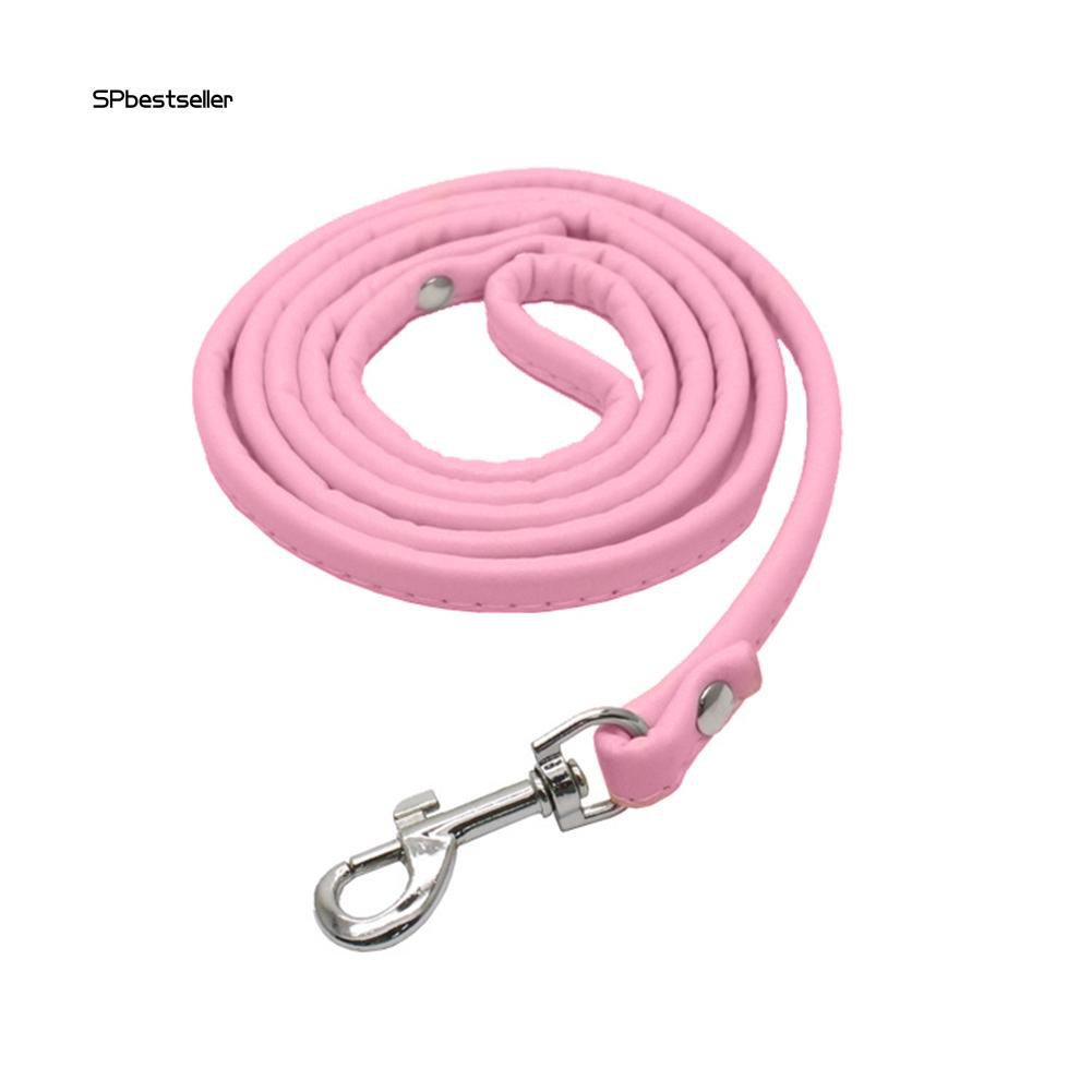 Dây dẫn thú cưng đi dạo chất liệu giả da chất lượng cao