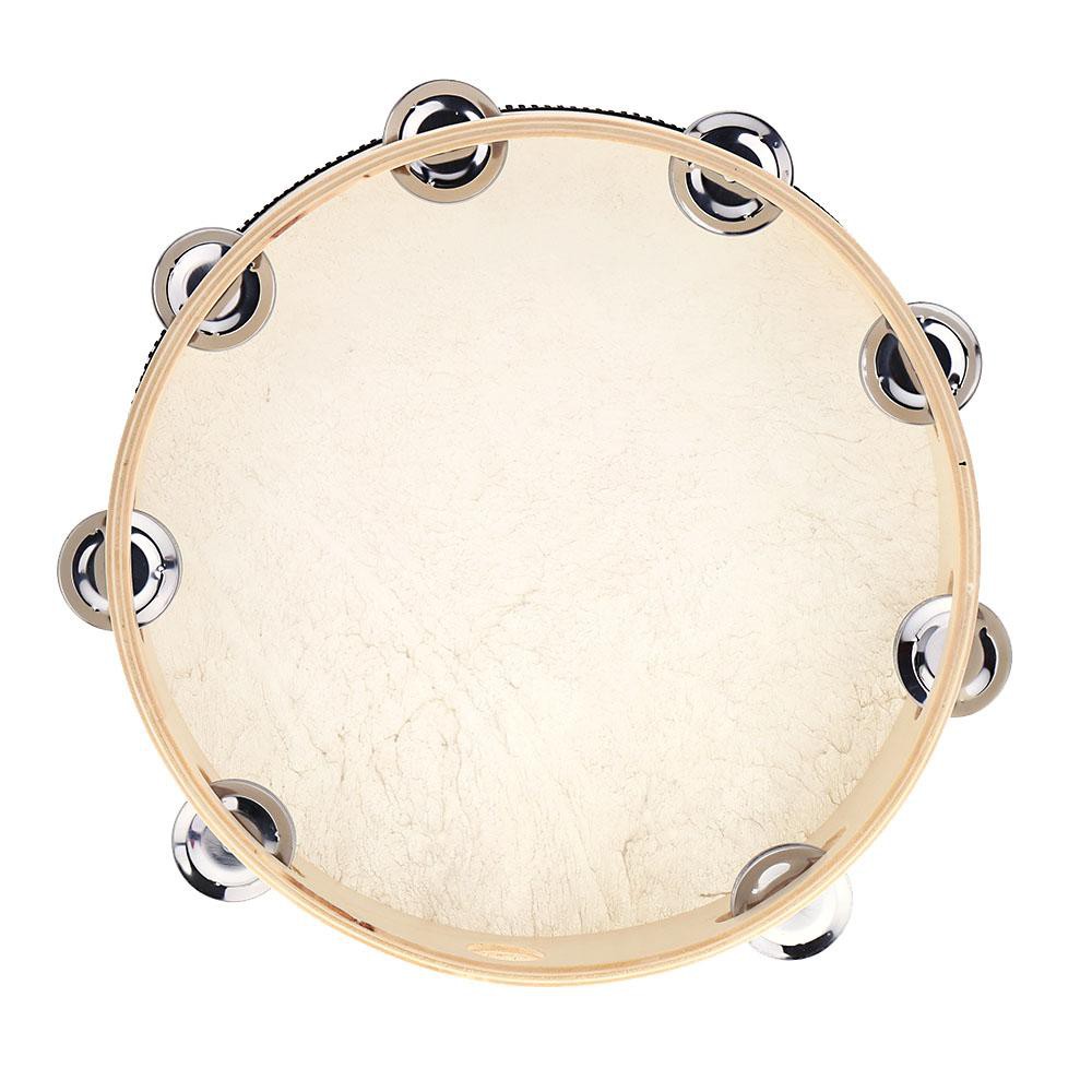 Trống Tambourine 10" cầm tay chuyên dụng cho các bữa tiệc