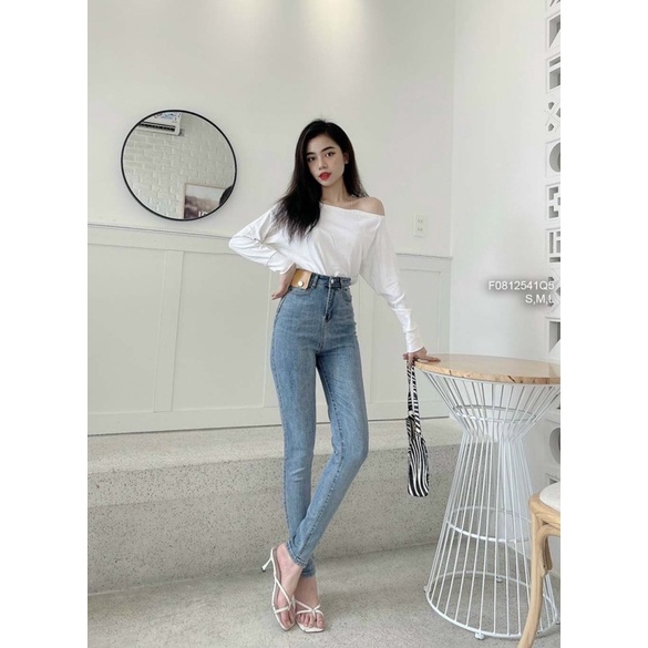 Quần jeans lưng cao