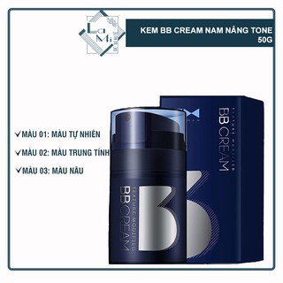[SIÊU HOT] KEM BB CREAM BLUEMAN CHE KHUYẾT ĐIỂM DƯỠNG ẨM NÂNG TONE DA 50G