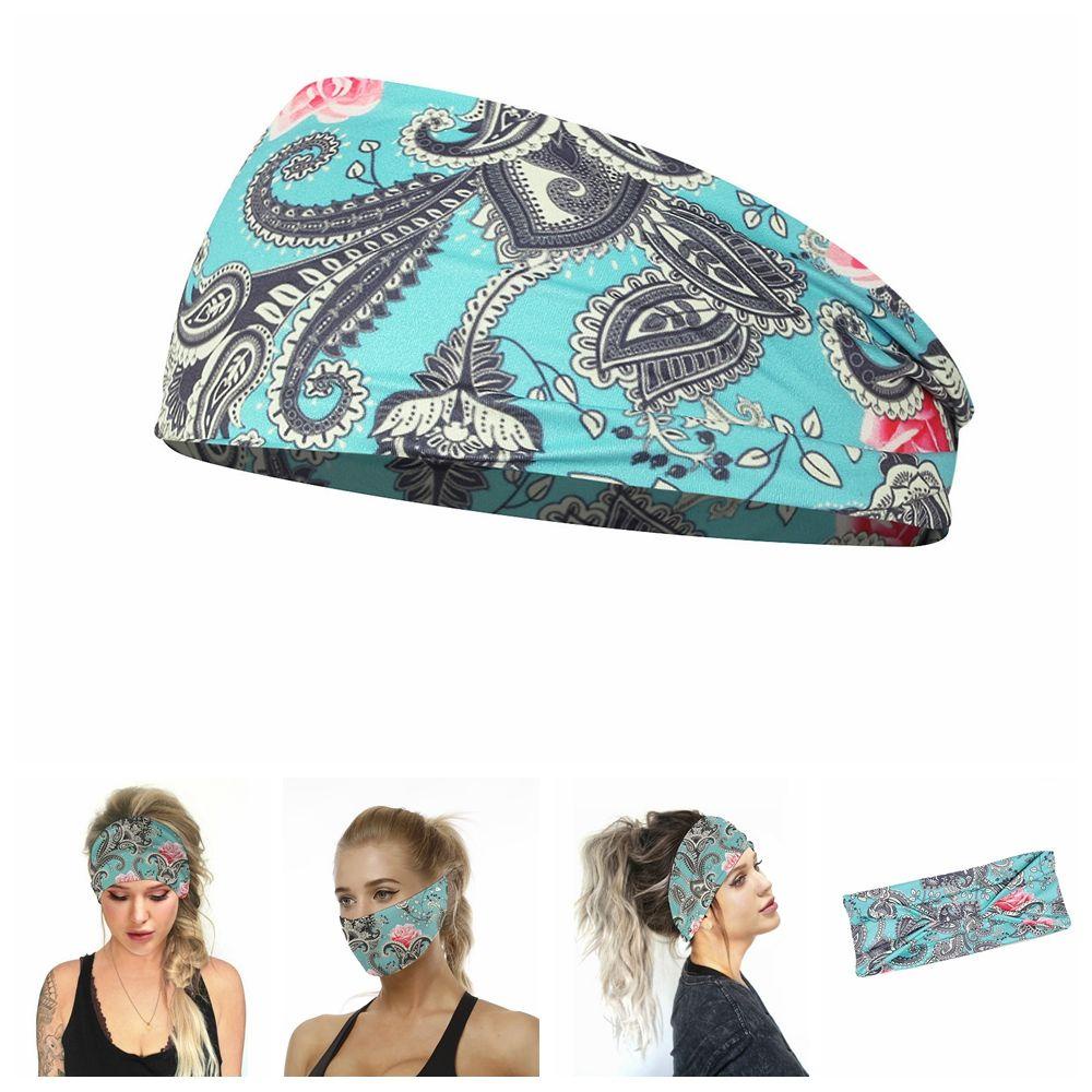 SUSANS Băng Đô Co Giãn Thấm Hút Mồ Hôi Đa Năng Phong Cách Bohemian