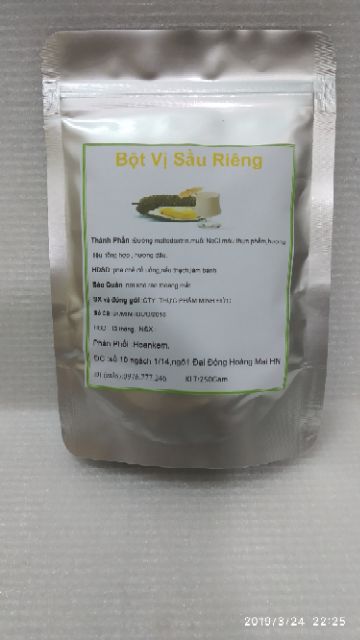 Bột vị pha trà sữa sầu riêng 250g | BigBuy360 - bigbuy360.vn