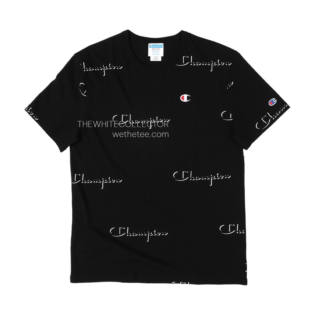Áo Champion Heritage Print Script Dropshadow