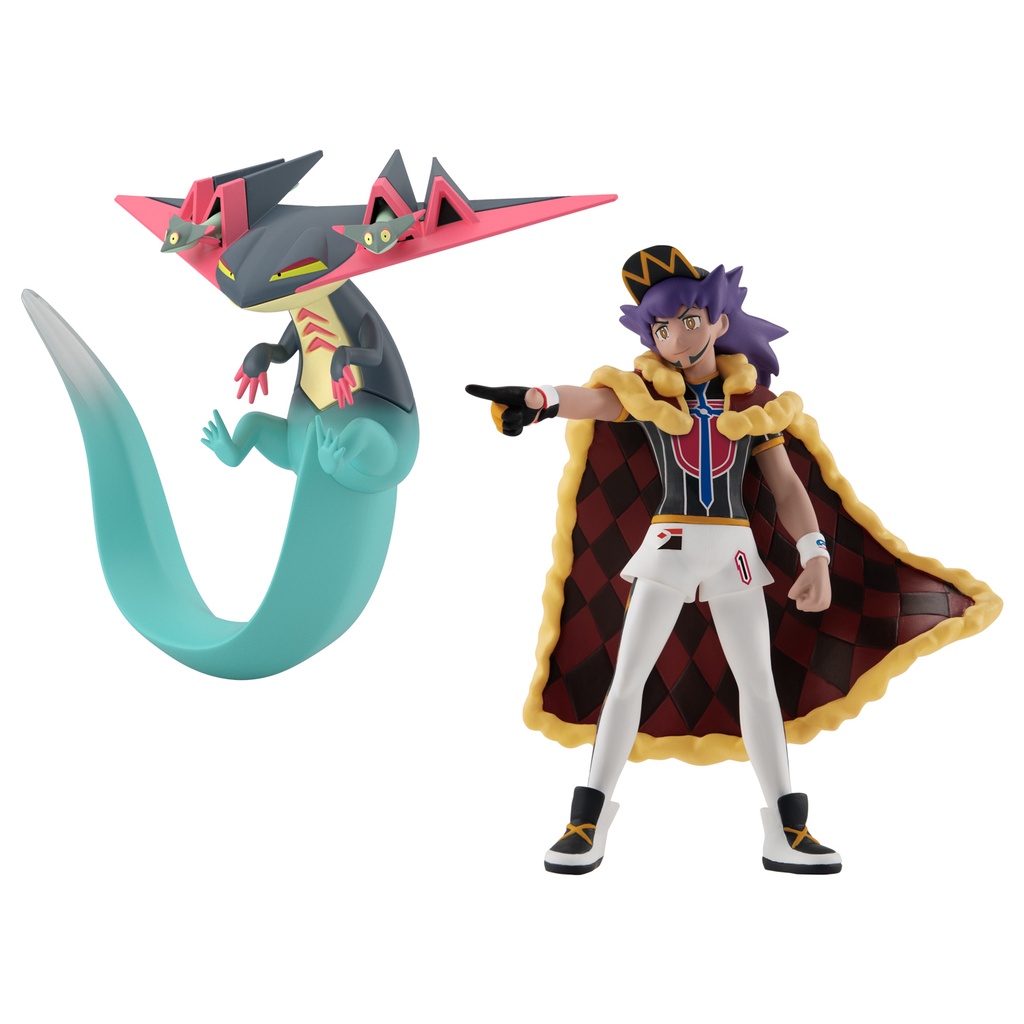 Mô hình đồ chơi chính hãng Bandai Pokemon Scale World 1/20 Galar Leon & Dragapault Set
