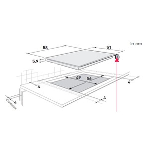 Bếp từ ba bếp Bluestone ICB-6868