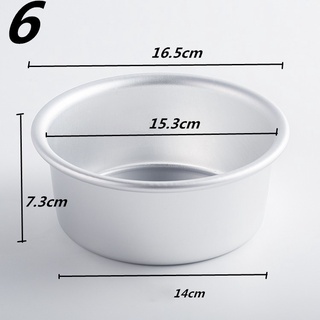 Khuôn Tròn Đế Liền Nhập Khẩu 6 Inch