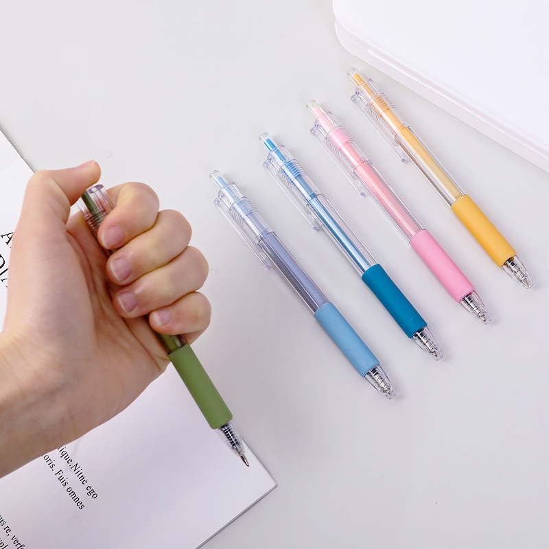 Bút Mực Gel Thiết Kế Đơn Giản Tiện Dụng Cho Học Sinh