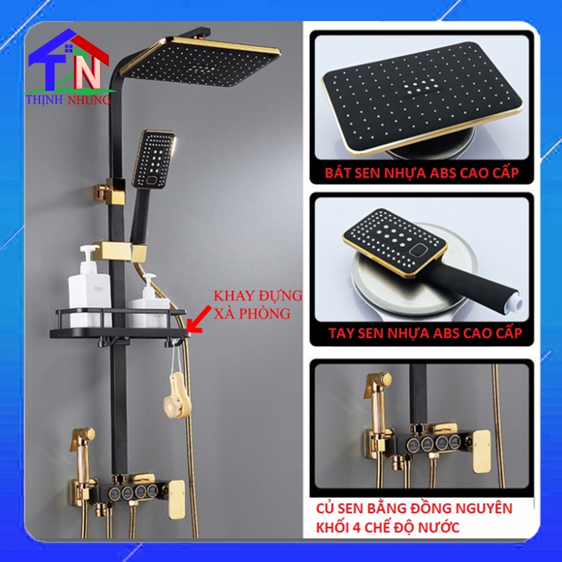 Bộ Sen Cây Tắm Đứng Nóng Lạnh Chính Hãng Chất Liệu "Đ𝙤̂̀𝙣𝙜 Đ𝙪́𝙘 𝙉𝙜𝙪𝙮𝙚̂𝙣 𝙆𝙝𝙤̂́𝙞" 🍒 Sen Tắm 𝙏𝙖̆𝙣𝙜 𝘼́𝙥 🍒Bảo Hành 12 Tháng🍒