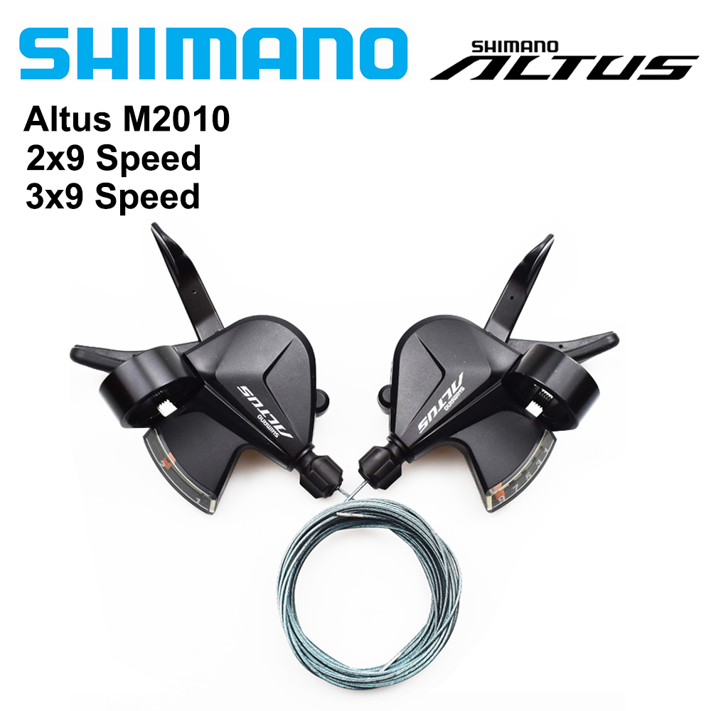 Shimano ALTUS SL-M2010 2x9 / 3x9 Tốc Độ Xe Đạp MTB Xe Đạp Cần Số M2000 Sang Số Bộ Phía Sau Derailleur Switch Groupset M370 M390 M530 M590