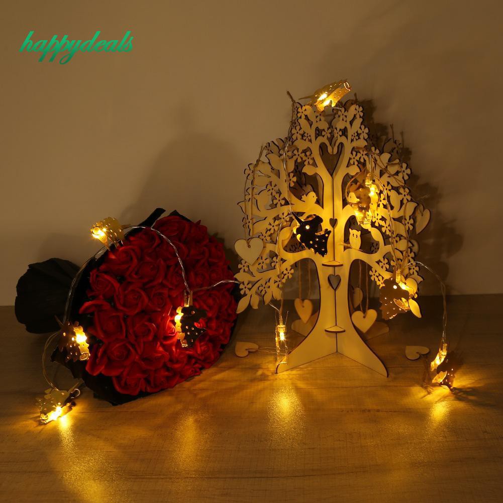 Dây Fairy Light Hạt Kim Cương Chớp Vàng Nắng 8 Mét 50 Bóng