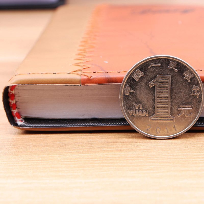 Sổ Ghi Chú Bỏ Túi Bằng Da Nhân Tạo Mềm Mại Kích Thước 11X8Cm