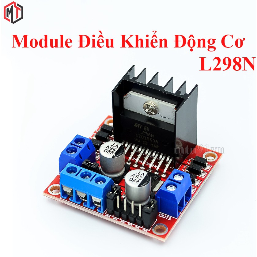 Module Điều Khiển Động Cơ L298N | PWM | Mạch Cầu H L298