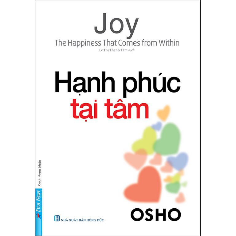 Sách OSHO Hạnh Phúc Tại Tâm FirstNews