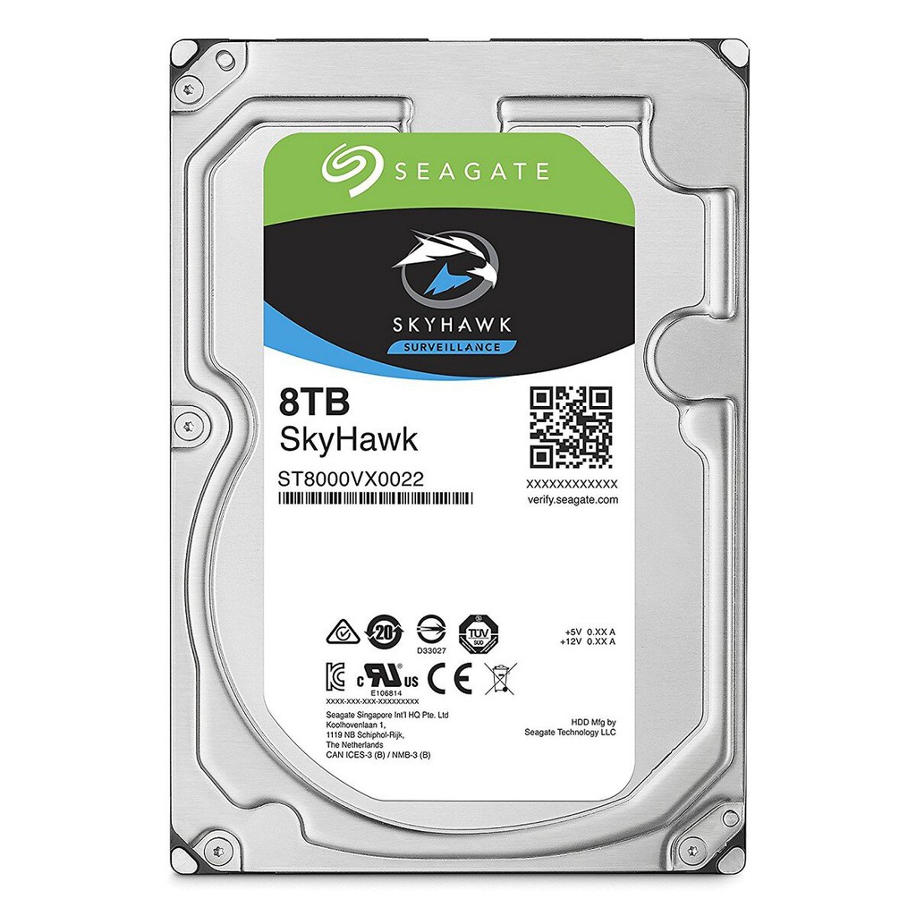 Ổ Cứng HDD Seagate Skyhawk 8TB 3.5" SATA 3