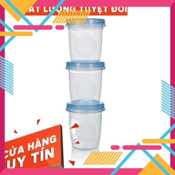 Chính hãng Bộ 3 cốc trữ sữa và thức ăn cho bé Upass giá rẻ